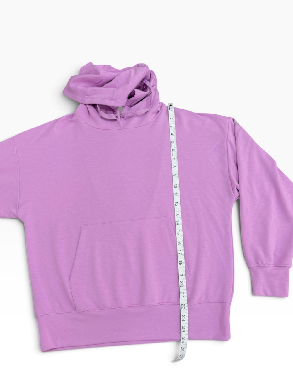 Alo Yoga Pink Lavender Open Back Hoodie Sweatshirt Size XS Activewear Athleisure - Picture 11 of 11